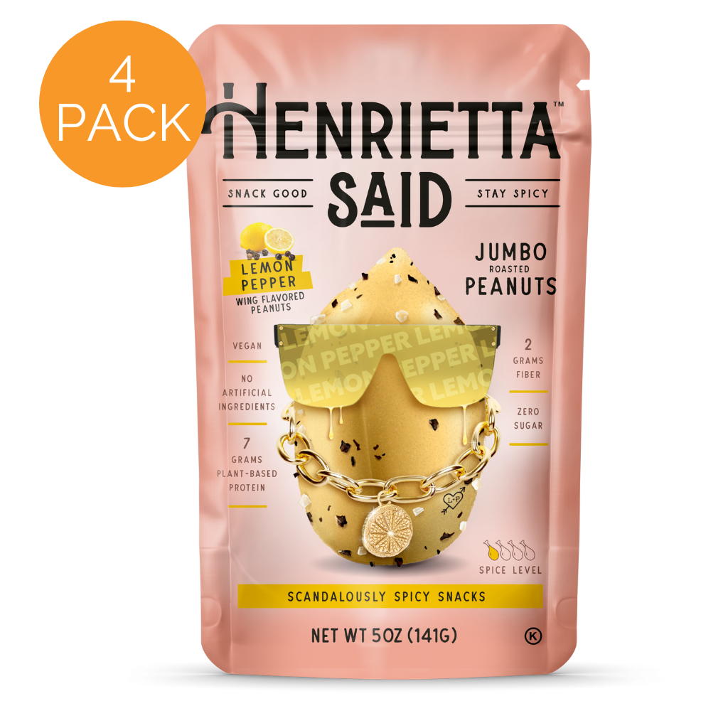 Henrietta Said  – Lemon Pepper 4 pack, 5oz each SUR Bags