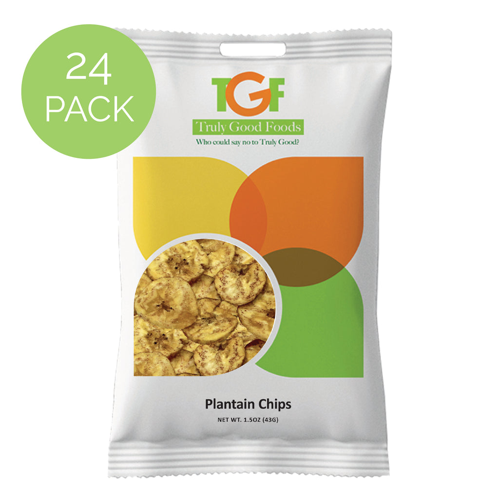 Plantain Chips – 24 pack, 1.5oz snack bags