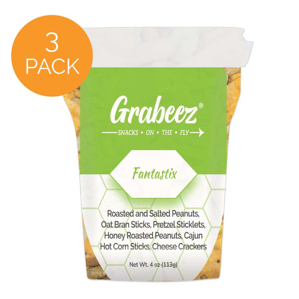 Fantastix™ – 3 pack, 4oz each Grabeez® Snack Cups