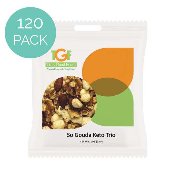 So Gouda Keto Trio – 120 pack, 1oz mini snack bags