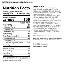 Mini Strawberry Yogurt Pretzels – 120 pack, 1.5oz mini snack bags