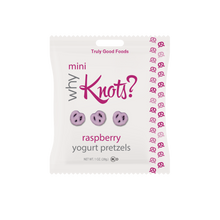 Mini Raspberry Yogurt Pretzels – 120 pack, 1.5oz mini snack bags