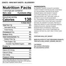 Mini Blueberry Yogurt Pretzels – 120 pack, 1.5oz mini snack bags