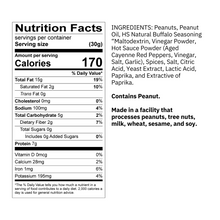 Henrietta Said  – Original Buffalo Flavored Peanuts, 12 pack, 5oz each Resealable Bags