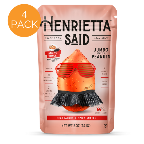 Henrietta Said  – Ancho Kimchi 4 pack, 5oz each SUR Bags