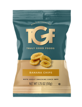 Banana Chips- 24 pack, 1.75oz snack bags
