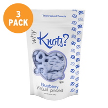 Blueberry Yogurt Pretzels – 3 pack, 4.5oz SUR bags