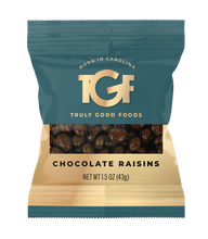 Chocolate Raisins – 120 pack, 1.5oz mini snack bags