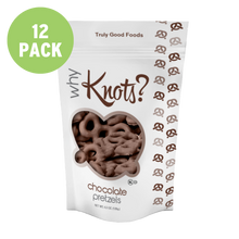 Chocolate Pretzels – 12 pack, 4.5oz SUR bags
