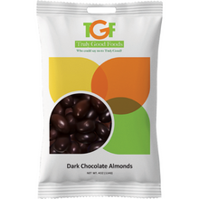 Dark Chocolate Almonds – 24 pack, 4oz snack bags