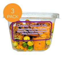 Coastal Crunch snack mix 3 pack, 4.5oz cubes