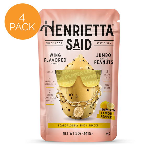 Henrietta Said  – Lemon Pepper 4 pack, 5oz each SUR Bags