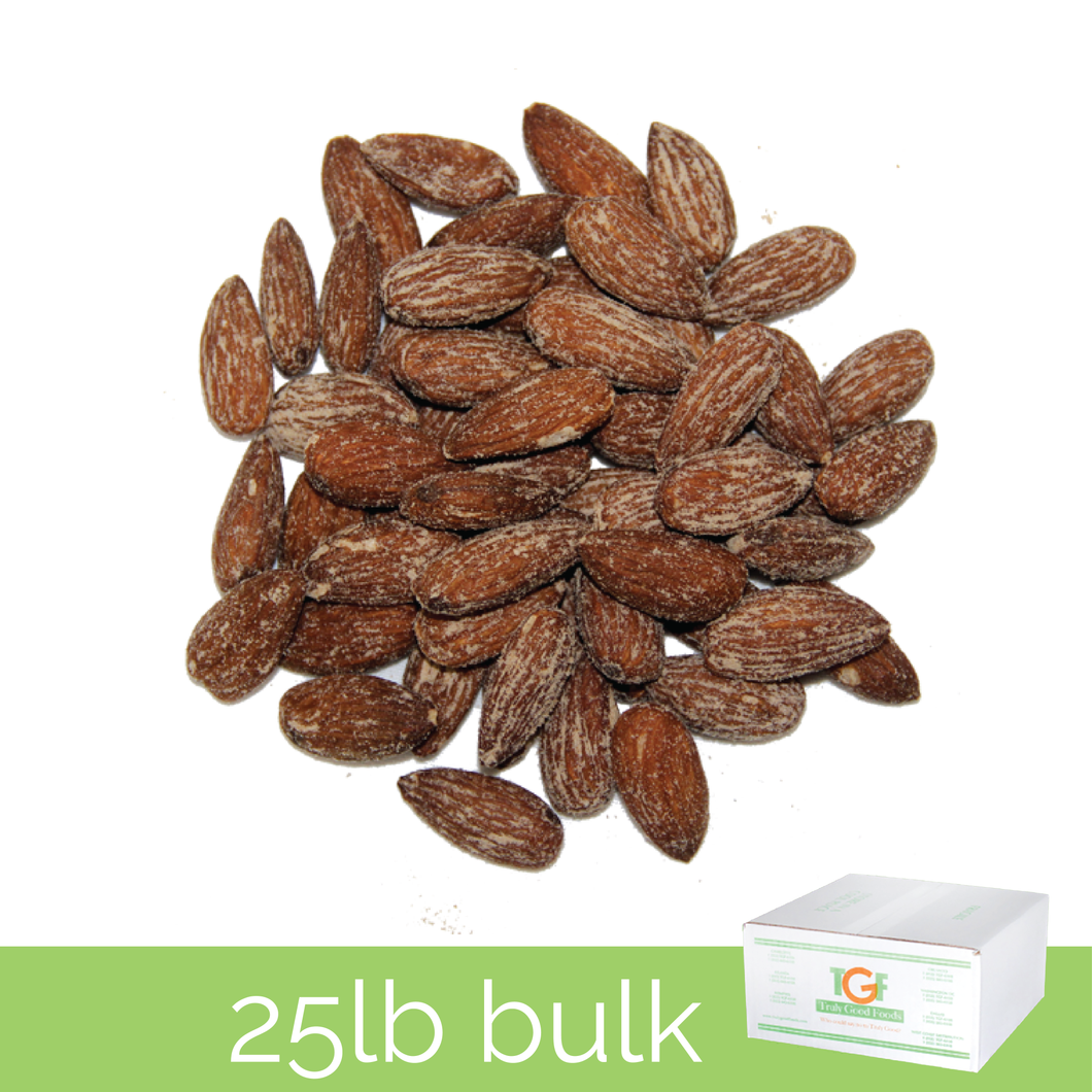 Hickory Smoked Almonds - 25lb box