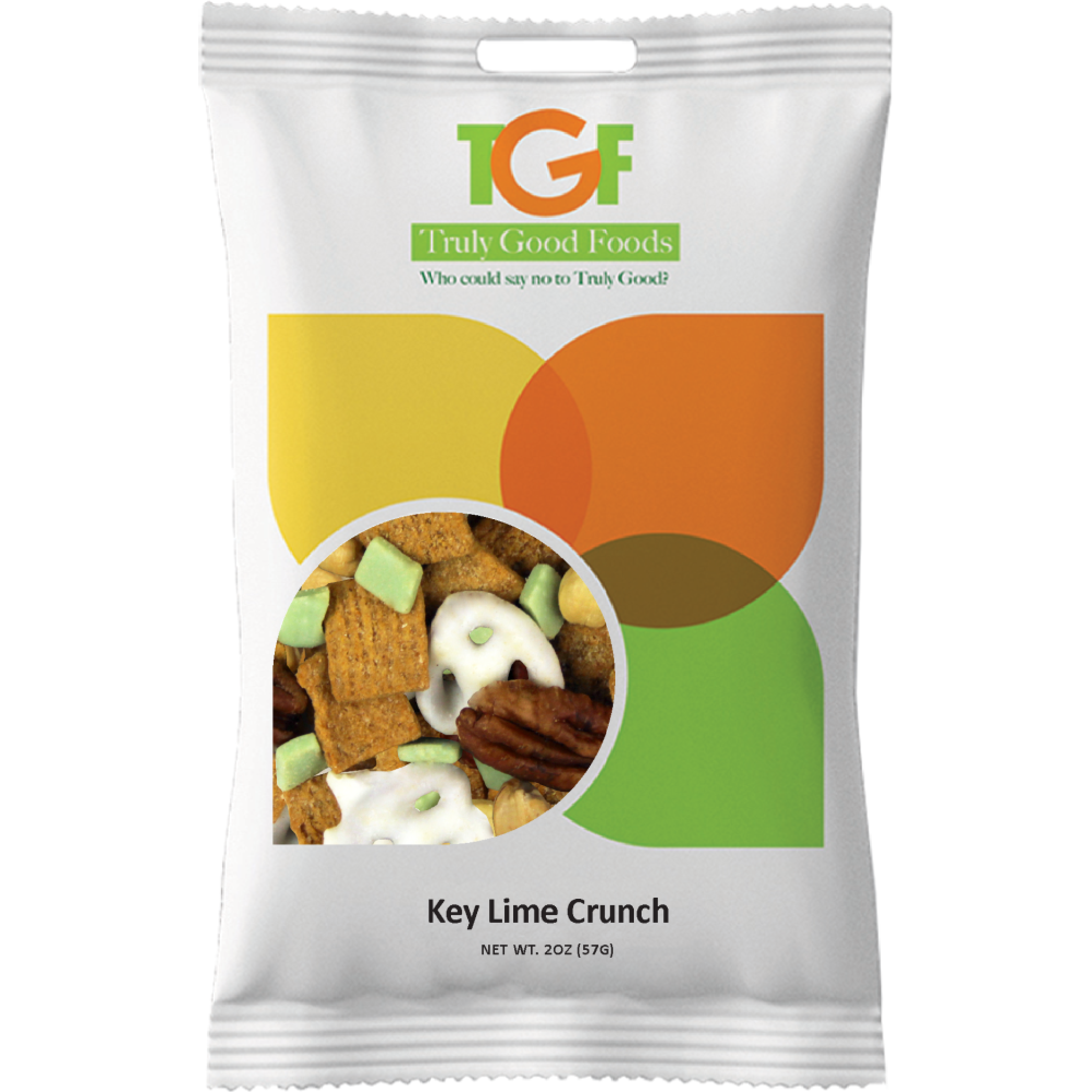 Key Lime Crunch Snack Mix– 24 pack, 2oz snack bags – Truly Good Foods