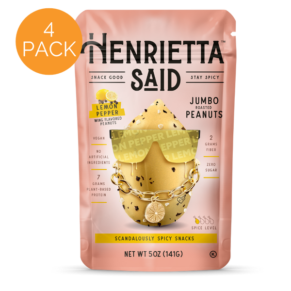 Henrietta Said  – Lemon Pepper 4 pack, 5oz each SUR Bags