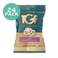 Mini Yogurt Pretzels – 24 pack, 2oz snack bags