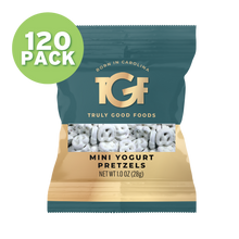 Mini Yogurt Pretzels – 120 pack, 1.oz mini snack bags