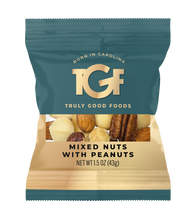 Mixed Nuts with Peanuts – 120 pack 1.5oz mini snack bags