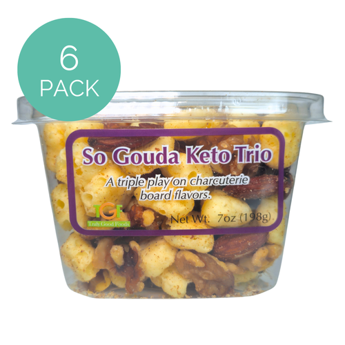So Gouda Keto Trio snack mix – 6 pack, 7oz cubes