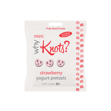 Mini Strawberry Yogurt Pretzels – 120 pack, 1.5oz mini snack bags