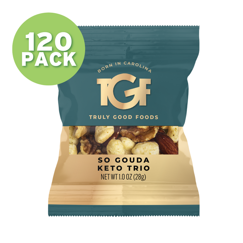 So Gouda Keto Trio – 120 pack, 1oz mini snack bags – Truly Good Foods