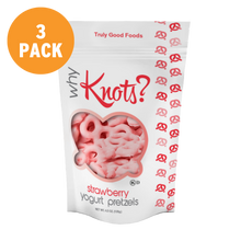 Strawberry Yogurt Pretzels – 3 pack, 4.5oz SUR bags