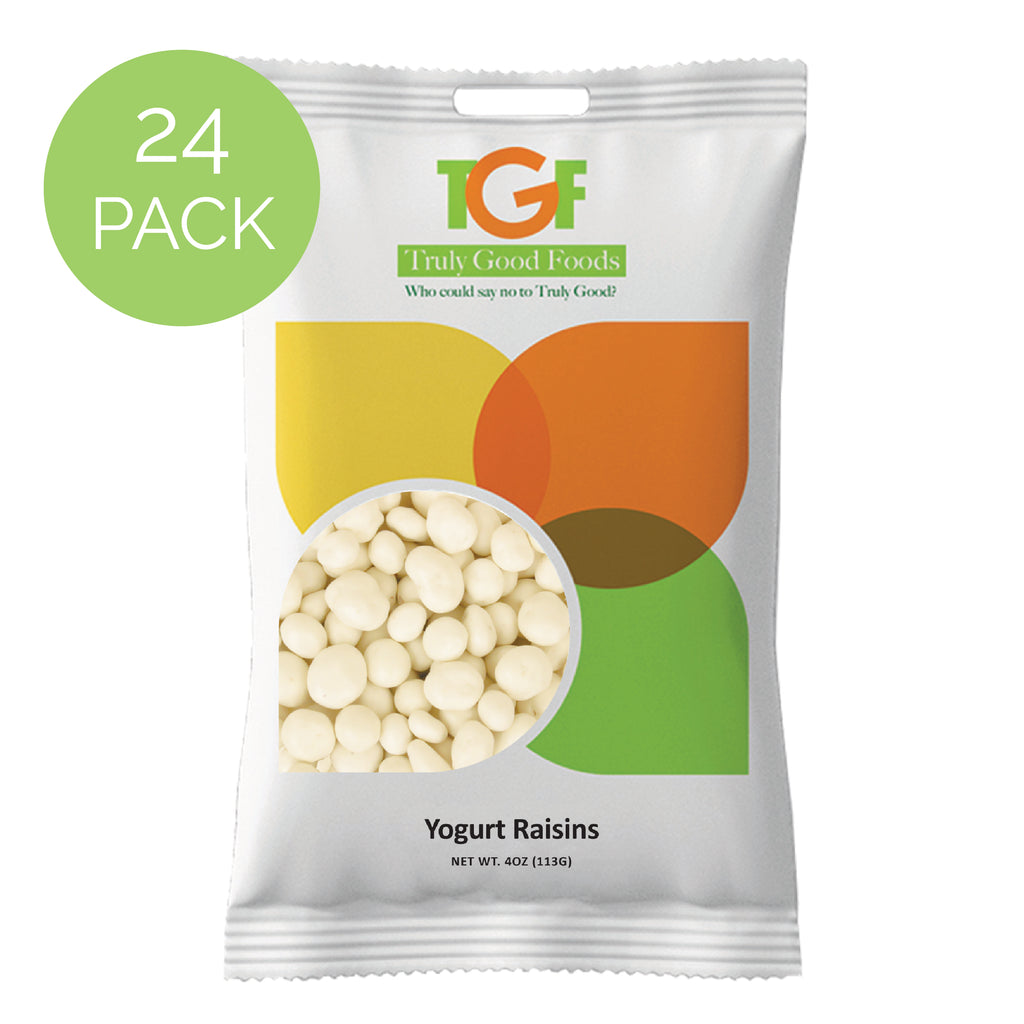 Yogurt Raisins – 24 pack, 4oz snack bags