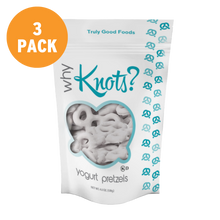 Yogurt Pretzels – 3 pack, 4.5oz SUR bags