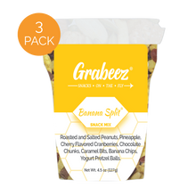 Banana Split® – 3 pack, 4.5oz each Grabeez® Snack Cups