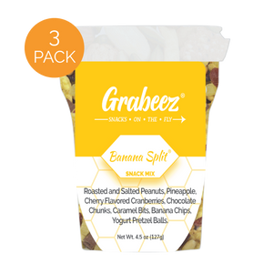 Banana Split – 3 pack, 4.5oz each Grabeez Snack Cups – Truly Good