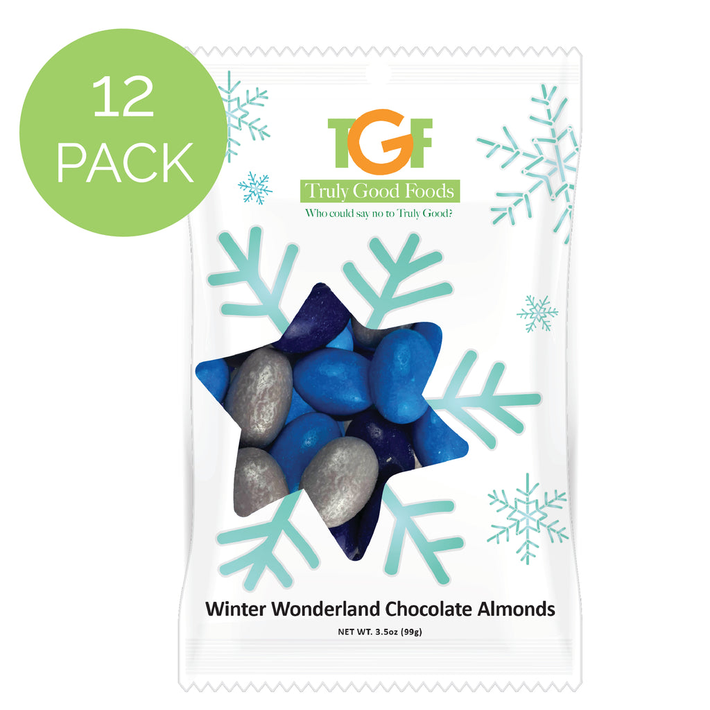 Winter Wonderland Shimmer snack bags – 12 pack, 3.5oz cubes