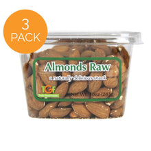 Almonds Raw – 3 pack, 10oz cubes