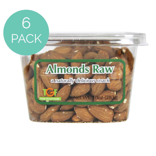 Almonds Raw – 6 pack, 10oz cubes