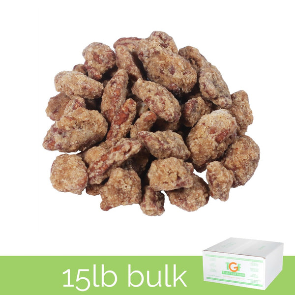 Bourbon Praline Pecans - 15lb box