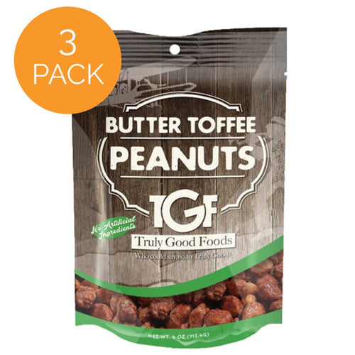 Butter Toffee Peanuts – 3 pack, 4oz SUR bags
