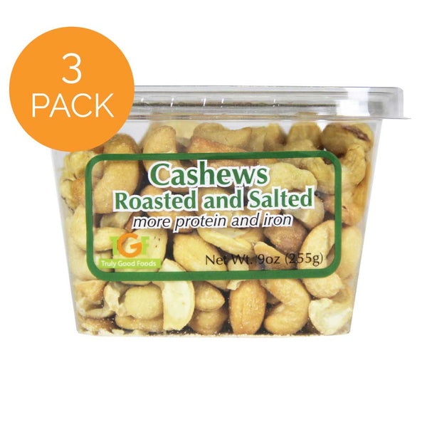 Cashews Roasted & Salted – 3 pack, 9oz cubes