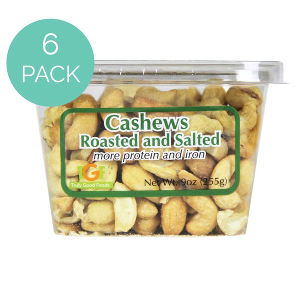 Cashews Roasted & Salted – 6 pack, 9oz cubes