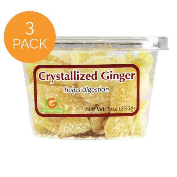 Crystallized Ginger – 3 pack, 9oz cubes