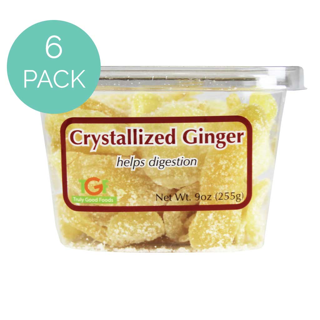 Crystallized Ginger – 6 pack, 9oz cubes