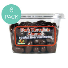 Dark Chocolate Almonds- 6 pack, 11oz cubes