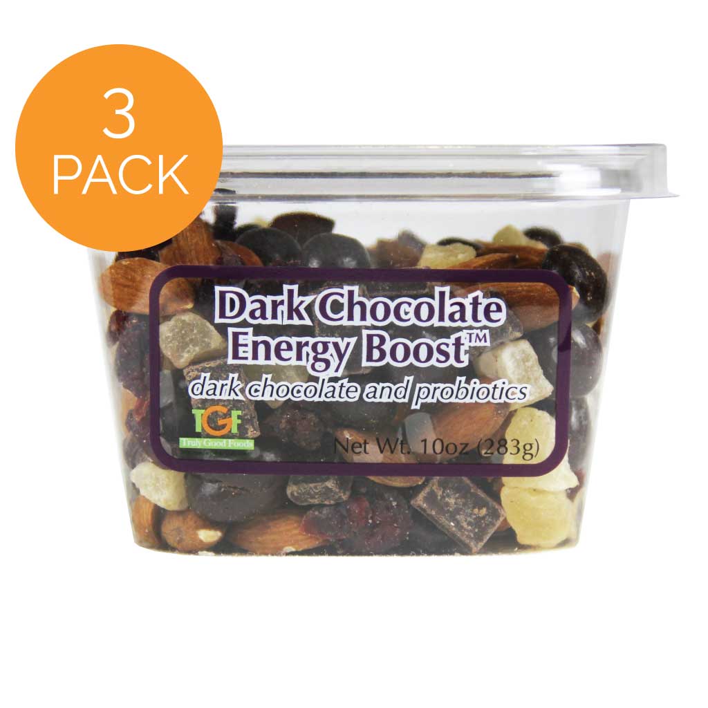 Dark Chocolate Energy Boost™ ReCharge® – 3 Pack, 10oz cubes