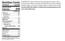 Dark Chocolate Espresso Beans – 120 pack, 1.5oz mini snack bags