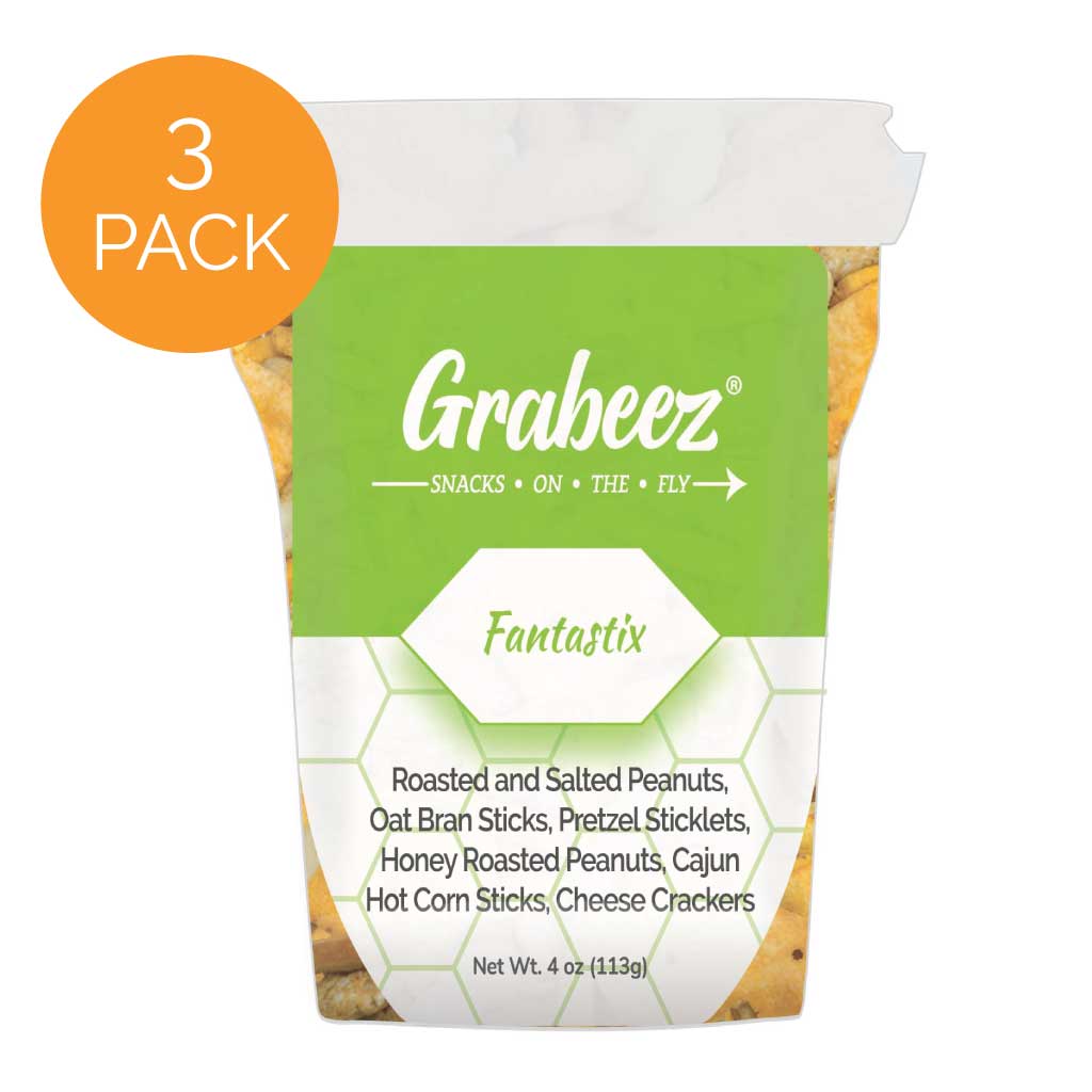 Fantastix™ – 3 pack, 4oz each Grabeez® Snack Cups