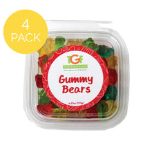 Gummy Bears Mini Cubes, 6.25oz, 4-count