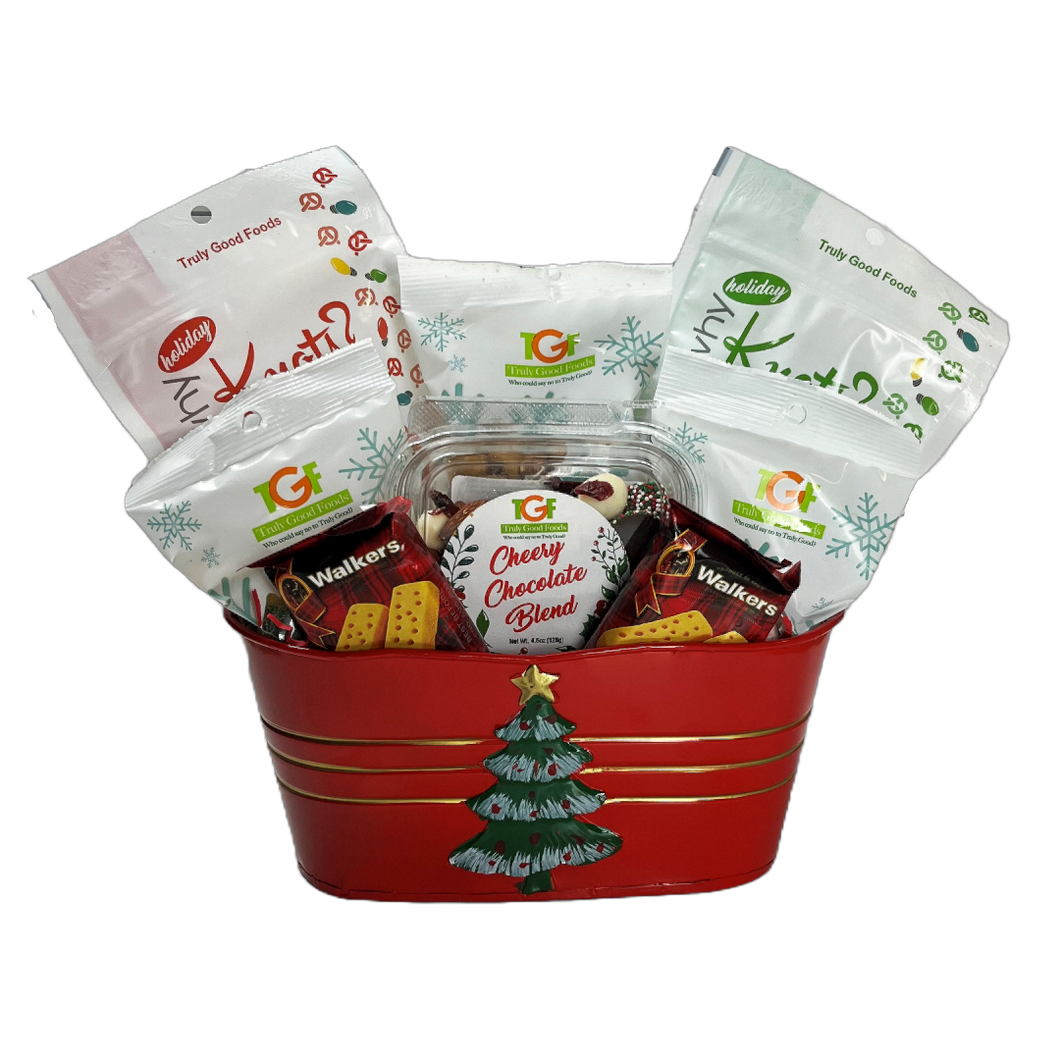 Small Christmas Gift Basket