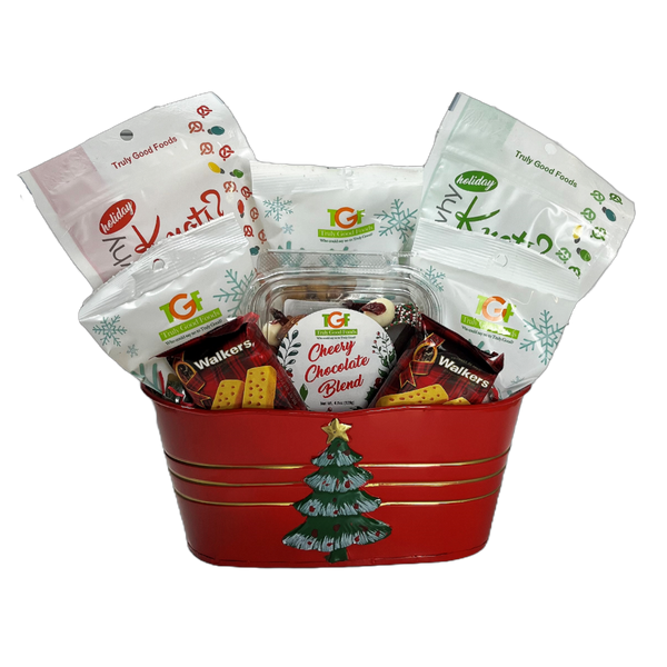 Small Christmas Gift Basket