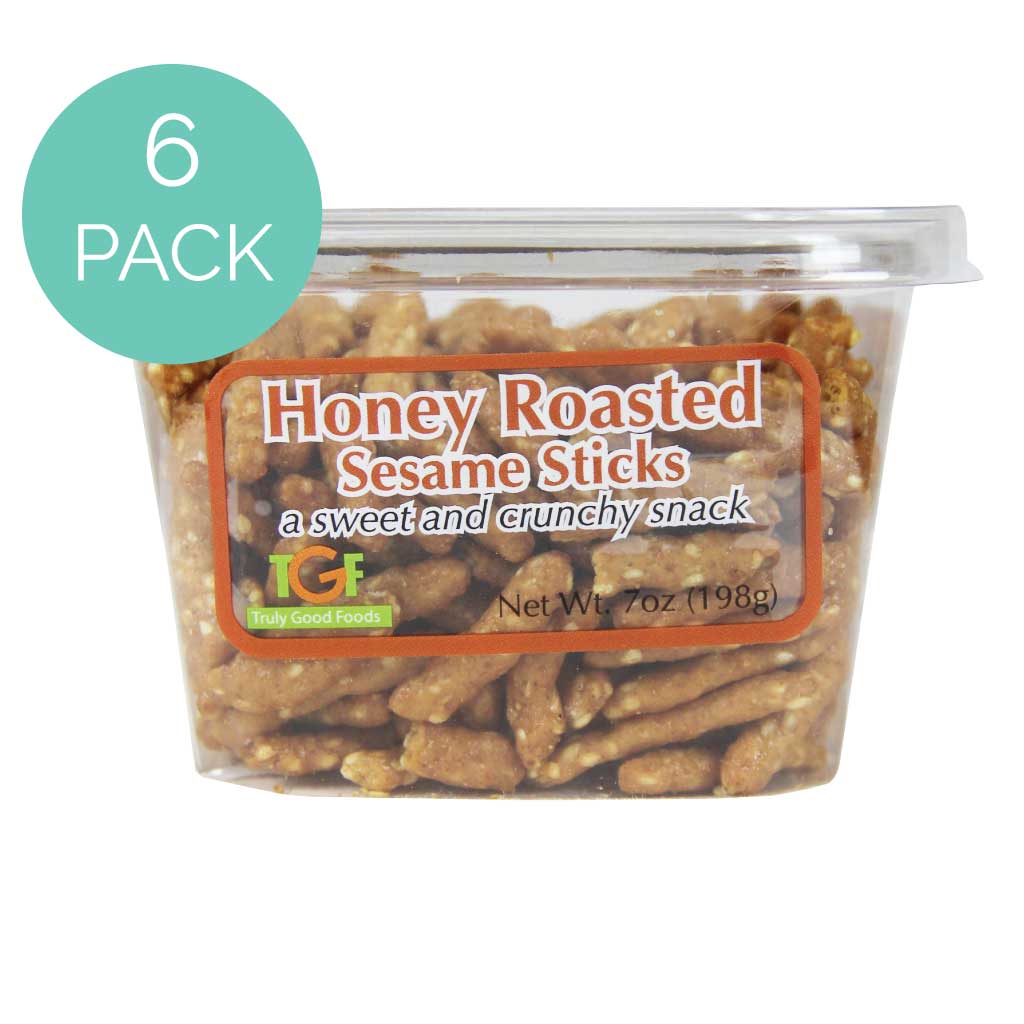 Honey Roast Sesame Sticks - 6 pack, 7oz cubes