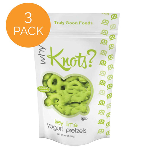 Key Lime Yogurt Pretzels – 3 pack, 4.5oz SUR bags