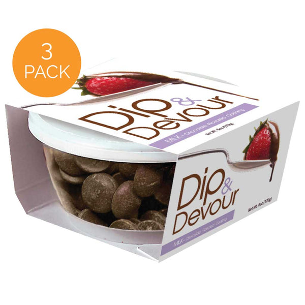 Milk Dip & Devour – 3 Pack, 6oz containers