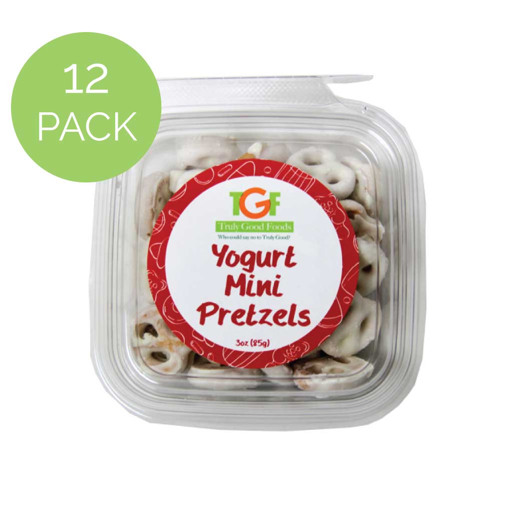 Yogurt pretzel mini cube – 12 pack, 3.25oz